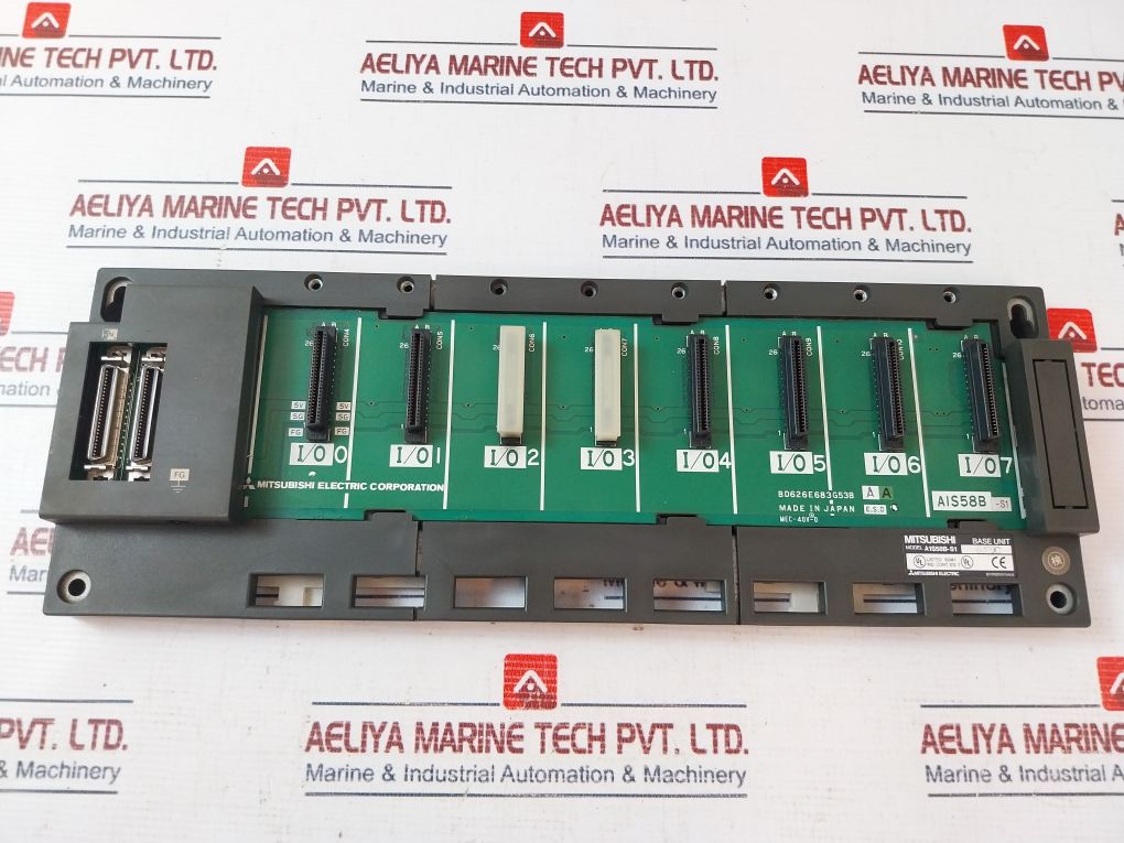 Mitsubishi Electric A1S58B-s1 Base Unit Bd992D011H10
