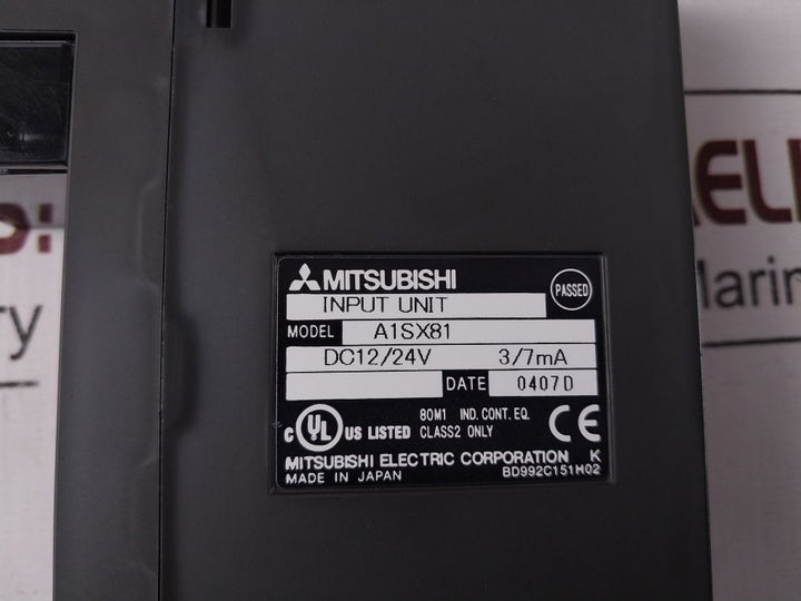 Mitsubishi Electric A1Sx81 Pcb Input Unit With A6Con1E Connector