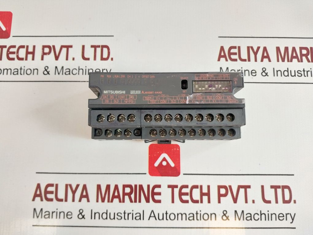 Mitsubishi Aj65Sbt-64Ad A/D Converter Unit