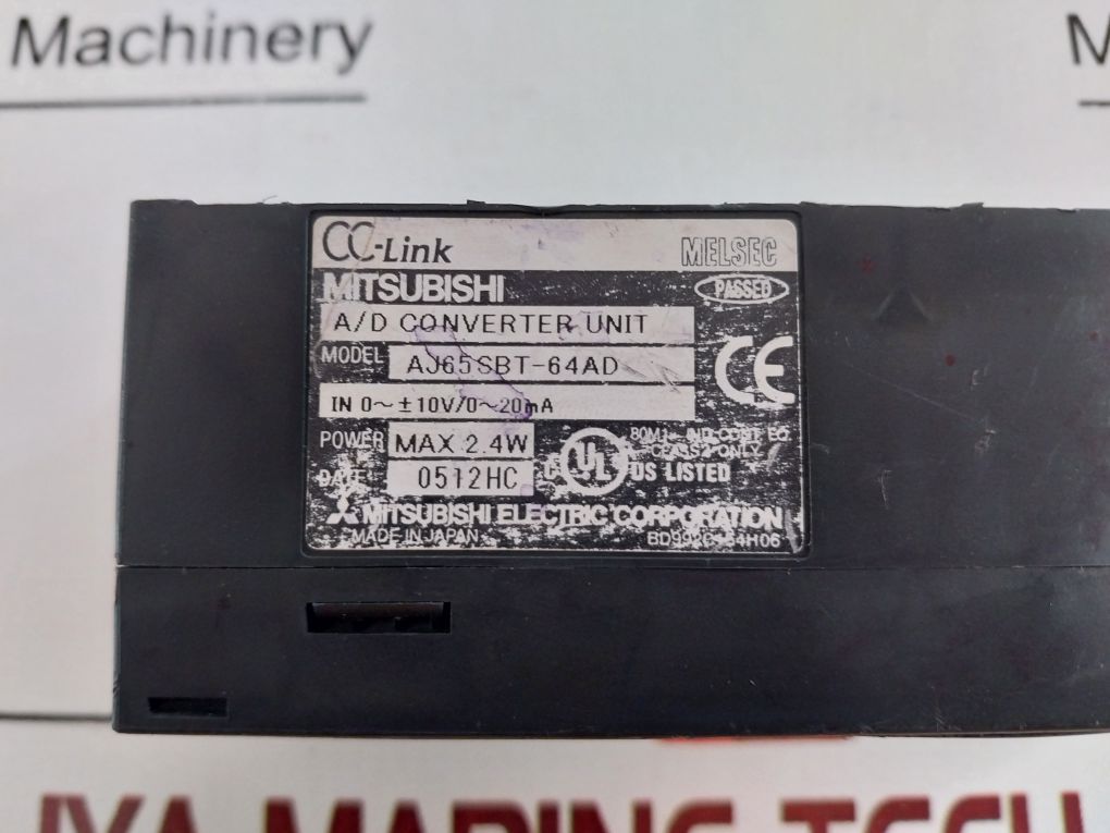 Mitsubishi Aj65Sbt-64Ad A/D Converter Unit