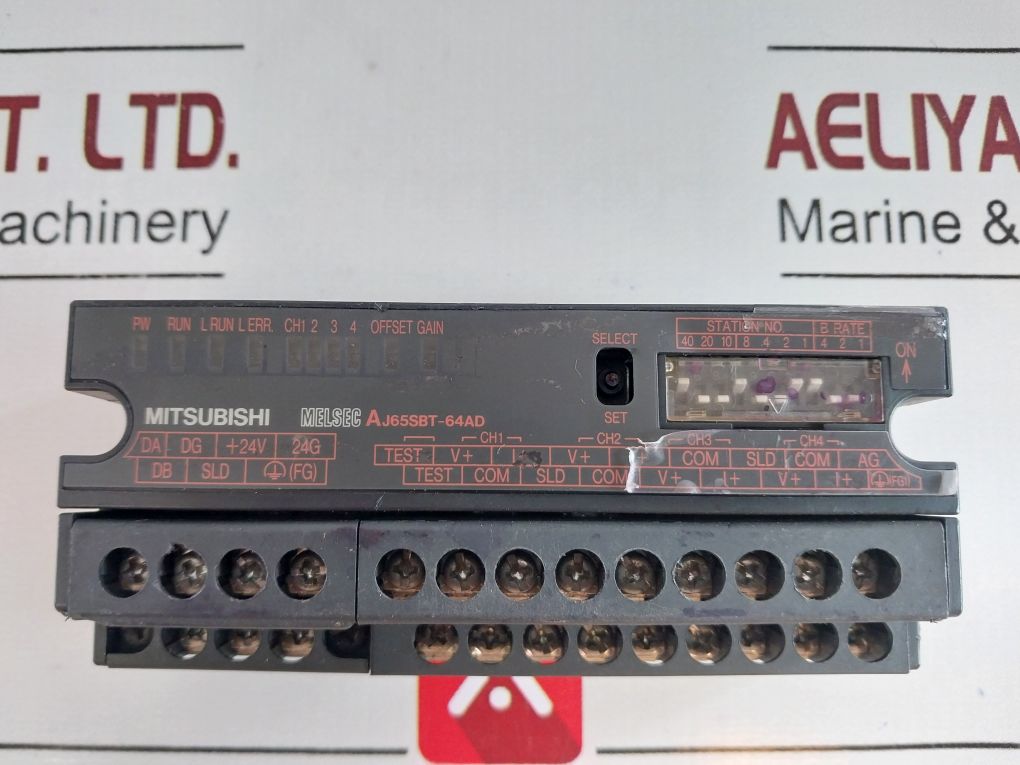 Mitsubishi Aj65Sbt-64Ad A/D Converter Unit