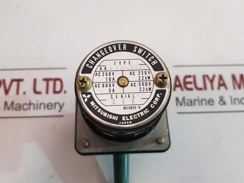 Mitsubishi Electric Ak-dgs-23A4 Changeover Switch