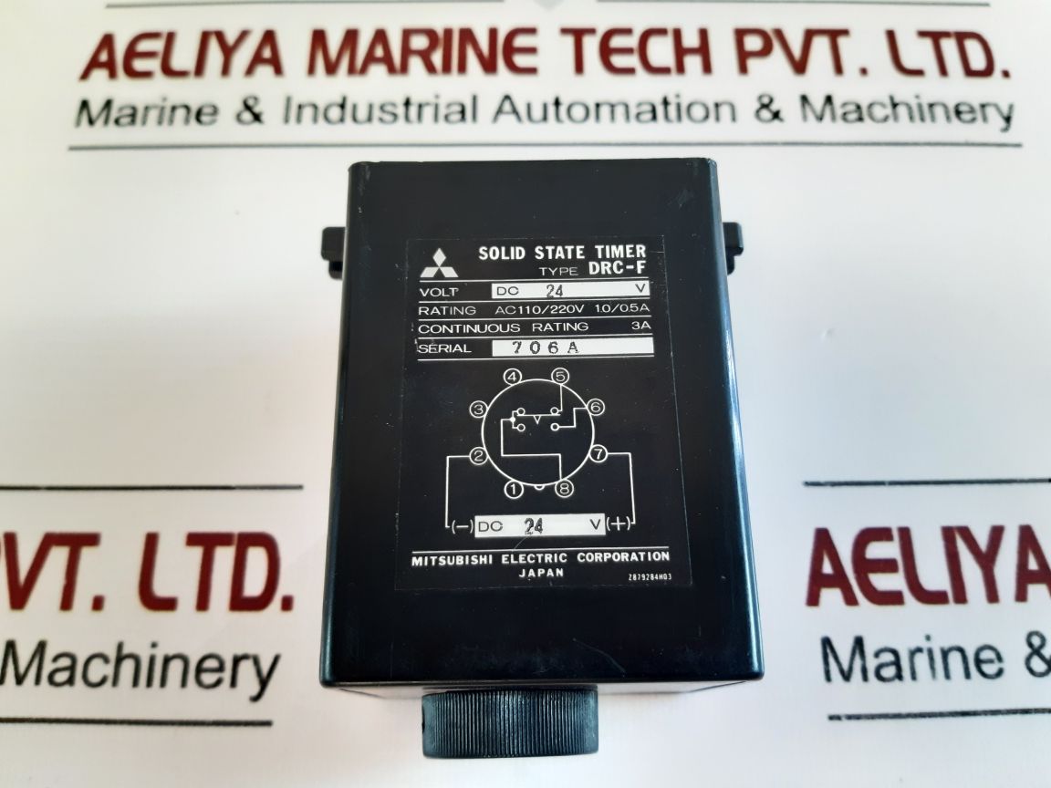 Mitsubishi Drc-f Solid State Timer 2 To 60 Sec