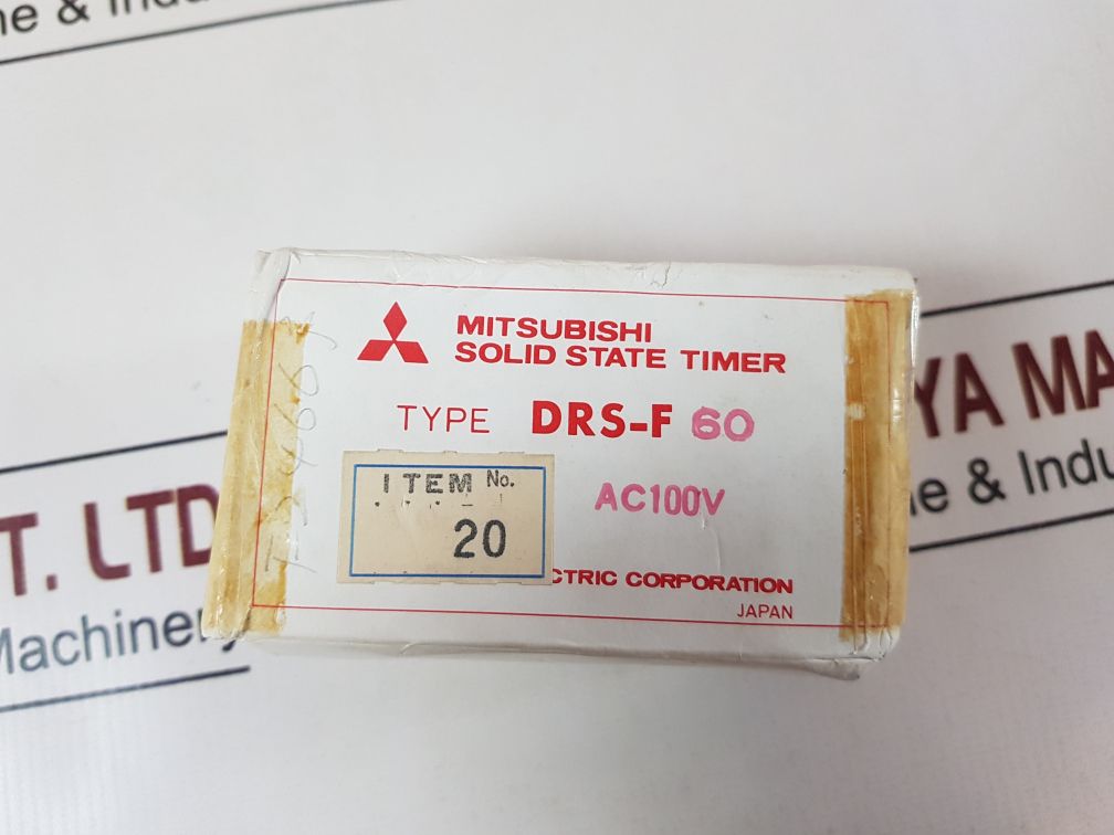 Mitsubishi Electric Drs-f 60 Solid State Timer
