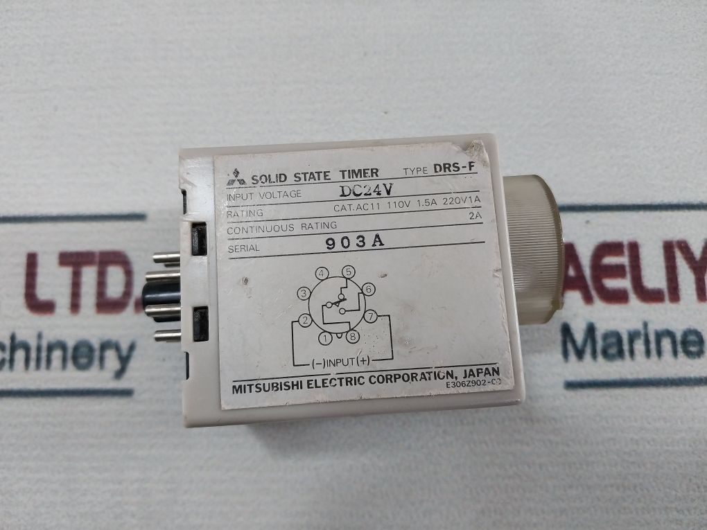 Mitsubishi Electric Drs-f Solid State Timer 0-10 Seconds