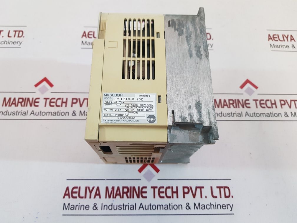 Mitsubishi Electric Fr-e540-0.75K Inverter 0.75 Kw