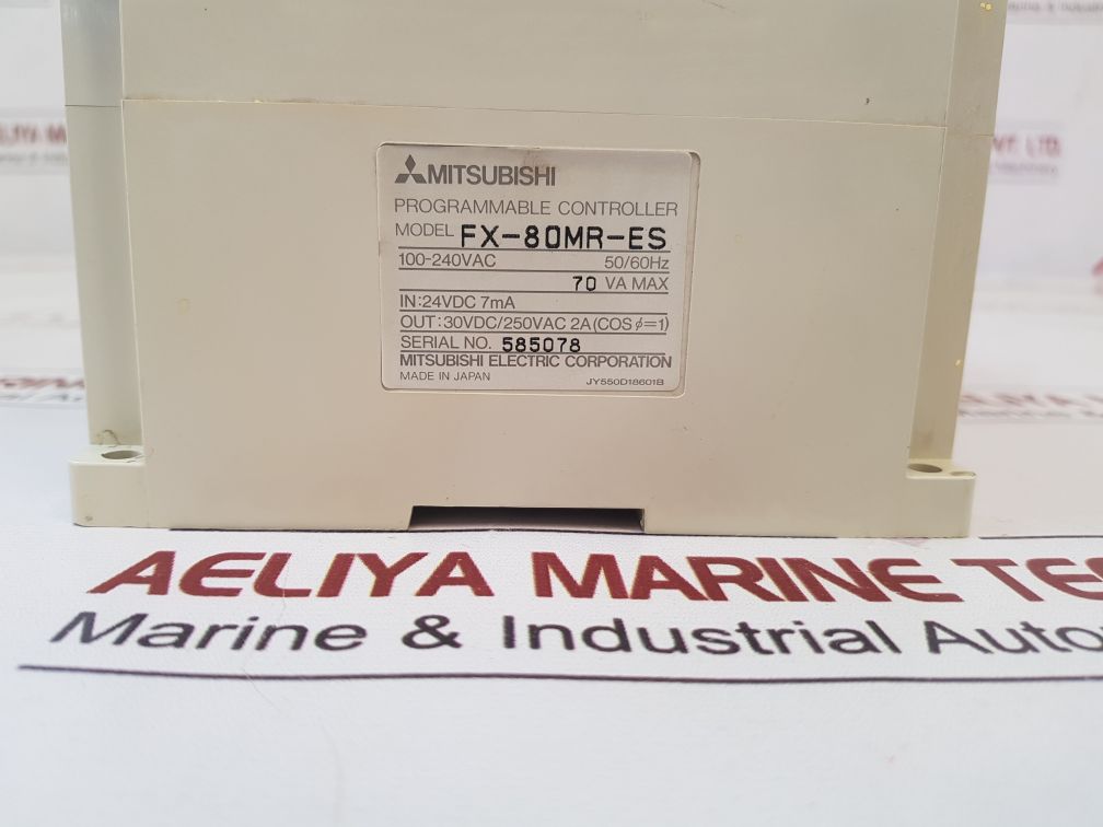 Mitsubishi Electric Fx-80Mr-es Programmable Controller