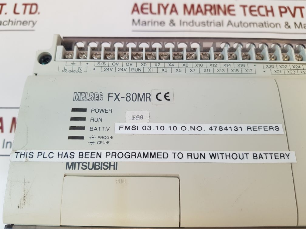 Mitsubishi Electric Fx-80Mr-es Programmable Controller