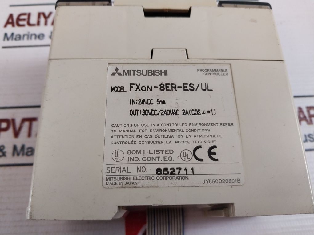 Mitsubishi Electric Fx0N-8Er-es/Ul Programmable Controller 