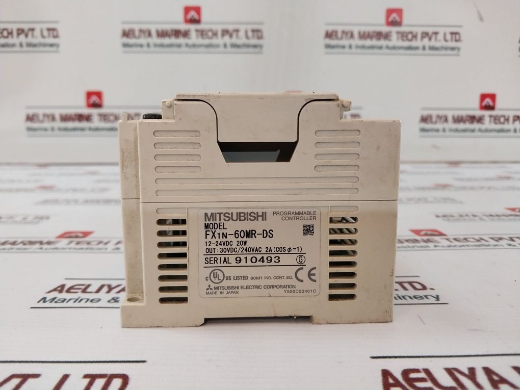 Mitsubishi Electric Fx1N-60Mr-ds Programmable Controller 2A 12-24Vdc 20W