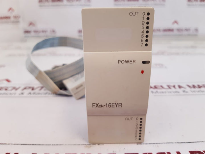Mitsubishi Electric Fx2N-16Eyr-esUl Programmable Controller With Fx2N-cnv-bc
