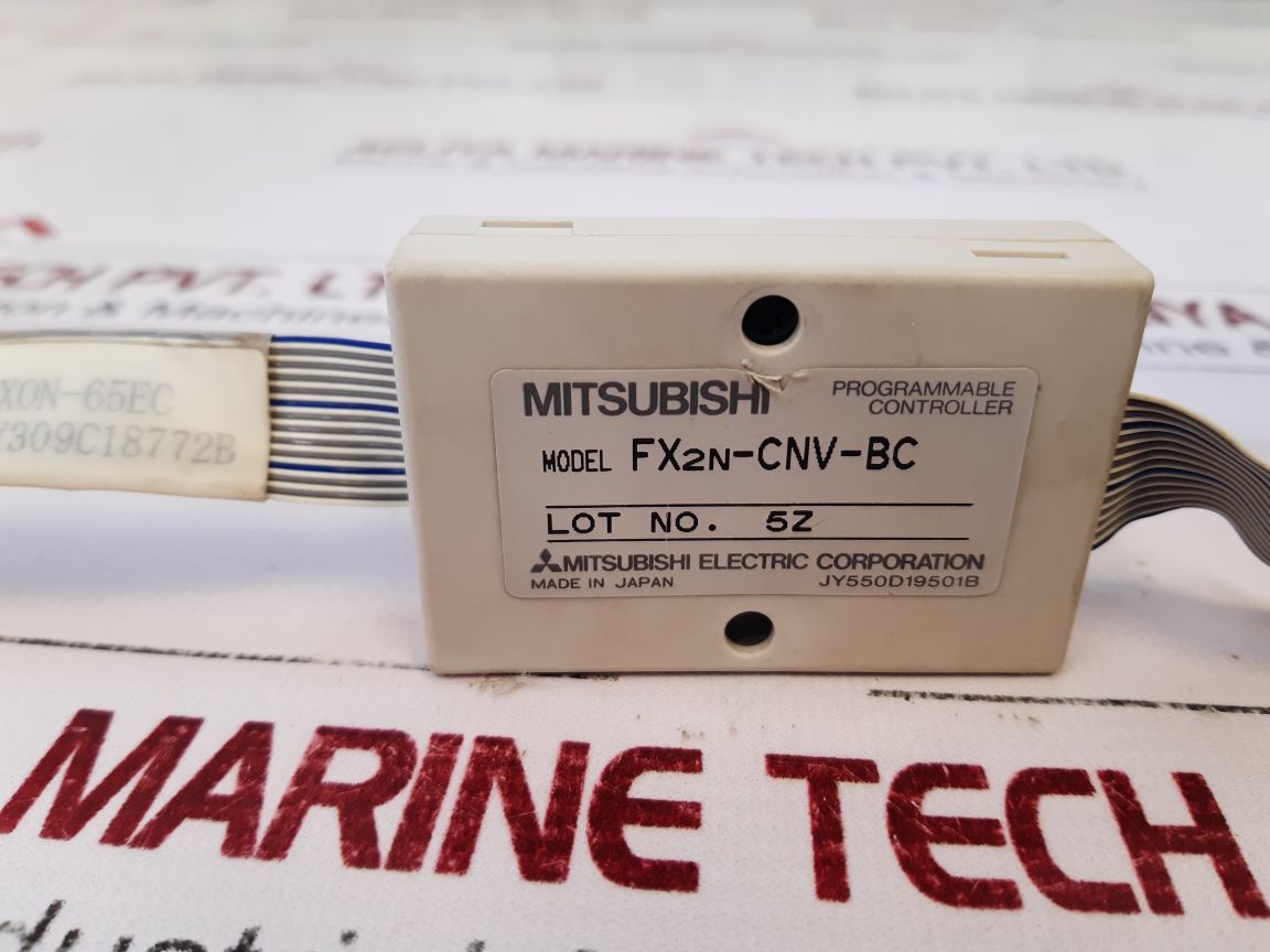 Mitsubishi Electric Fx2N-16Eyr-esUl Programmable Controller With Fx2N-cnv-bc
