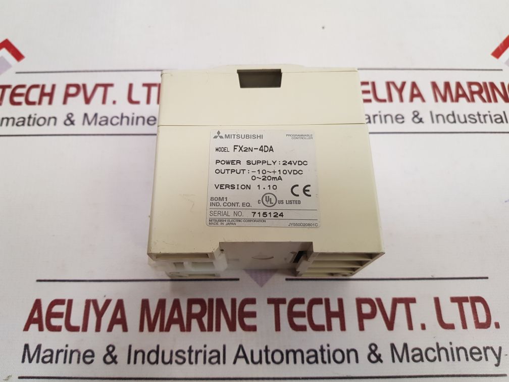 Mitsubishi Electric Fx2N-4Da Programmable Controller