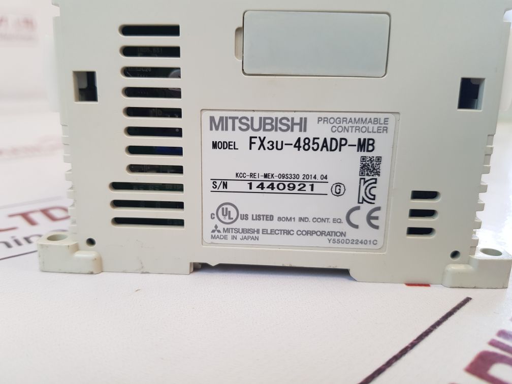 Mitsubishi Electric Fx3G-40M Programmable Controller

