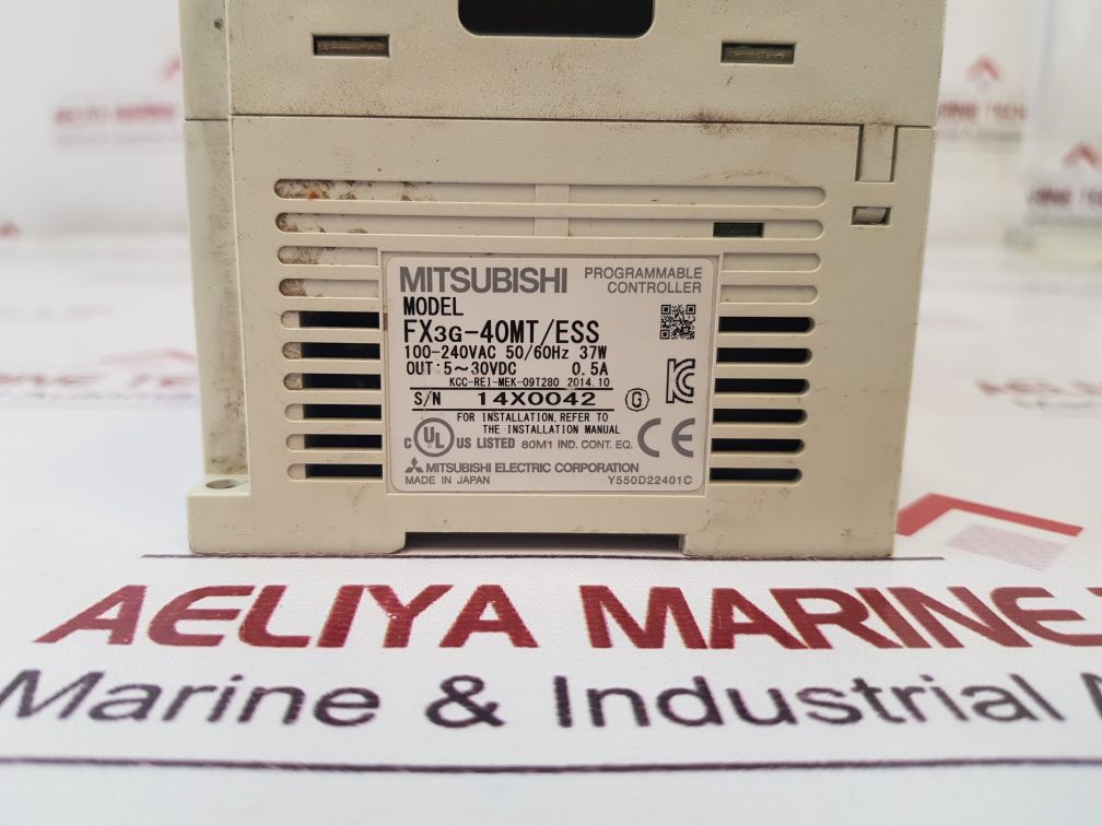 Mitsubishi Electric Fx3G-40M Programmable Controller
