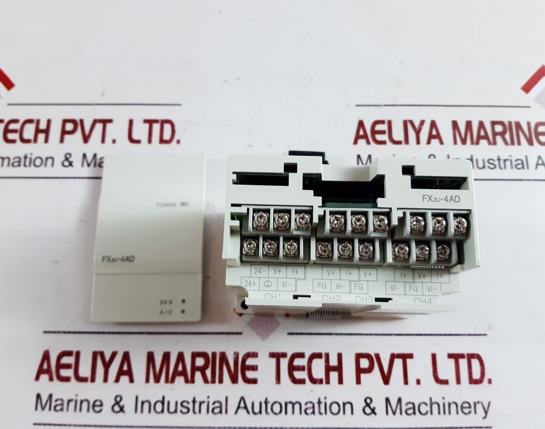 Mitsubishi Electric Fx3U-4Ad Programmable Controller