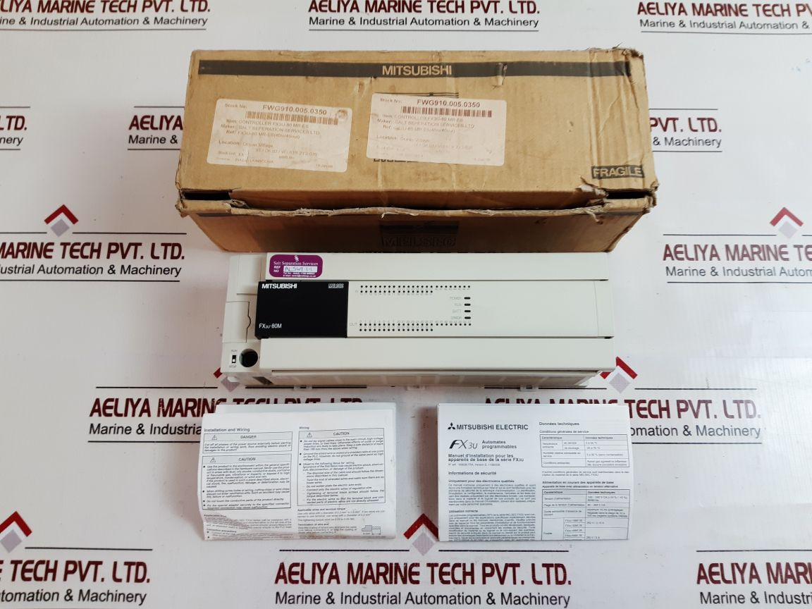 Mitsubishi Electric Fx3U-80Mr Es Programmable Controller

