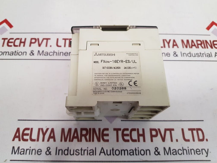 Mitsubishi Fxon-16Eyr-es/Ul Programmable Controller Fxon-16Eyr-es