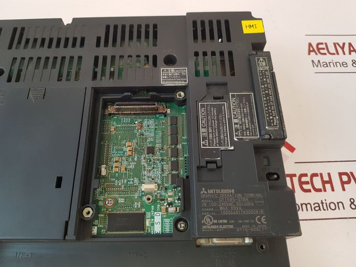 Mitsubishi Electric Gt1585-stba Graphic Operation Terminal Touch Screen Got1000