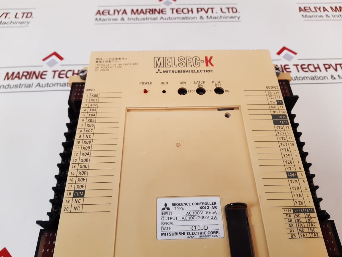 Mitsubishi Electric Melsec-k Koj2-ar Sequence Controller

