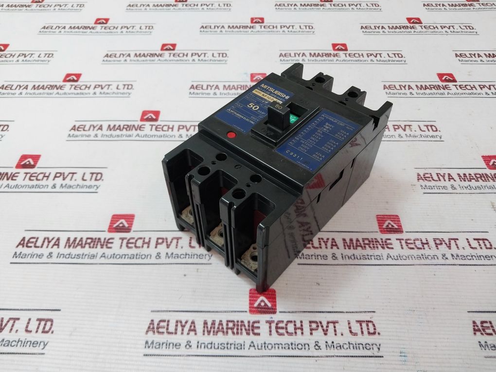 Mitsubishi Electric Nf100-sh No-fuse Breaker 3P 50Amp