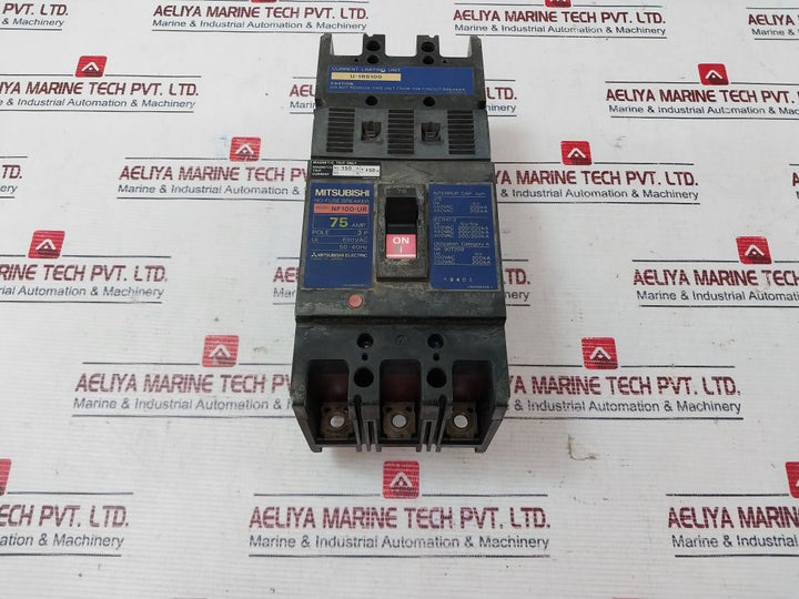 Mitsubishi Electric Nf100-ur No-fuse Breaker Ac 380-450V 50-60Hz