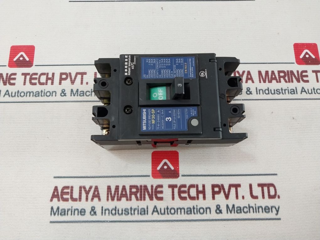 Mitsubishi Electric Nf30-sp No Fuse Breaker 600Vac 50-60Hz