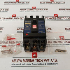 Mitsubishi Electric Nf50-sh 3 Pole No-fuse Breaker 30A Ac 600V
