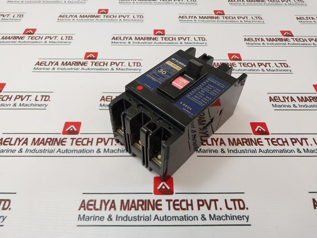 Mitsubishi Electric Nf50-sh 3 Pole No-fuse Breaker 30A Ac 600V