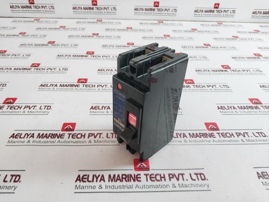 Mitsubishi Electric Nf50-ss 2Pole No-fuse Circuit Breaker 10 Amp 250Vdc