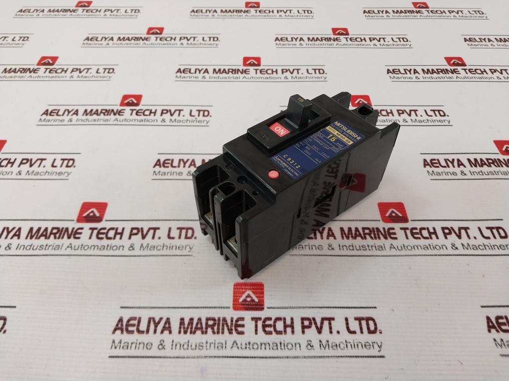 Mitsubishi Electric Nf50-ss No-fuse Breaker 2 Pole 15Amp Dc250V
