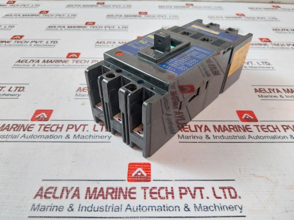 Mitsubishi Electric Nf60-sh No-fuse Breaker 50Amp 3Pole 600V