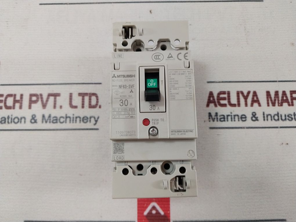 Mitsubishi Electric Nf63-svf No-fuse Breaker