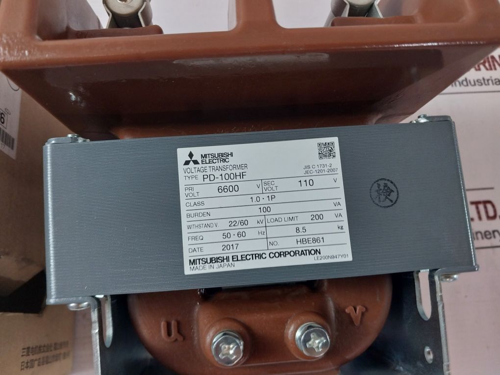 Mitsubishi Electric Pd-100Hf Voltage Transformer