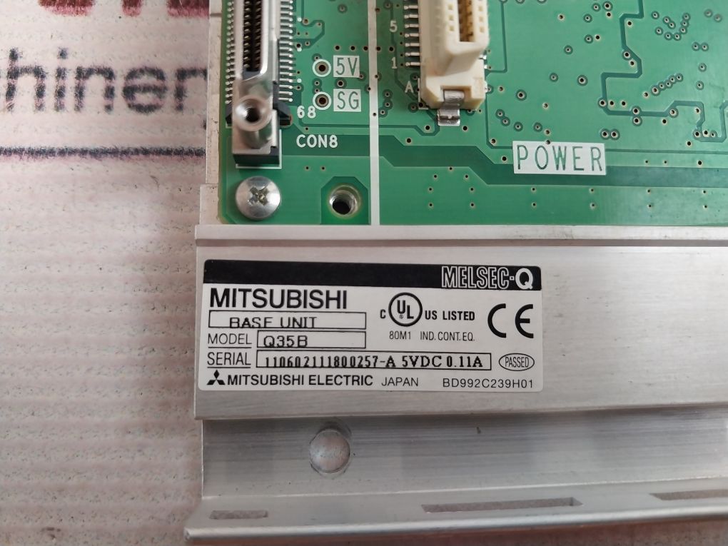 Mitsubishi Electric Q35B Base Unit