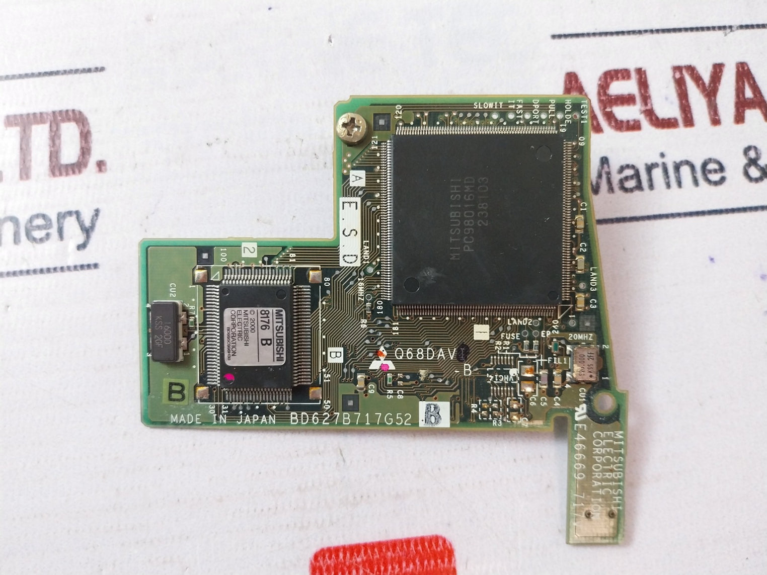 Mitsubishi Electric Q68Dav Printed Circuit Board 