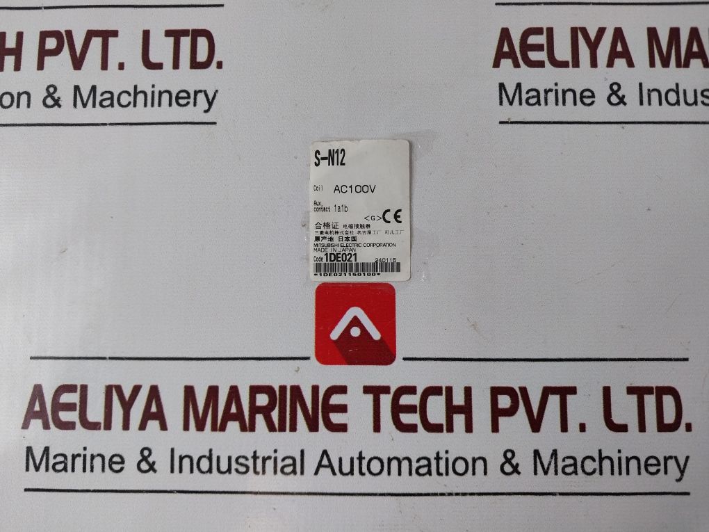 Mitsubishi Electric S-n12 Magnetic Contactor Ac100V 15.1S