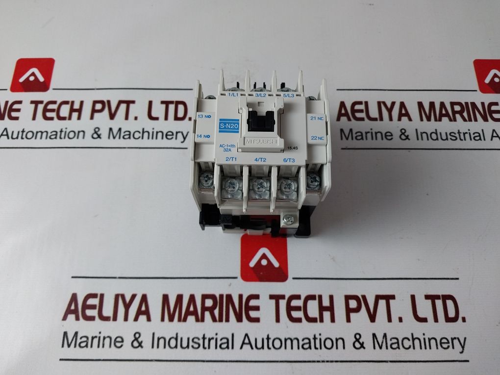 Mitsubishi Electric S-n20 Magnetic Contactor 30A 15.4S