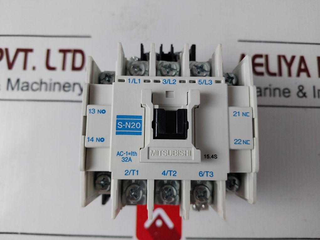 Mitsubishi Electric S-n20 Magnetic Contactor 30A 15.4S