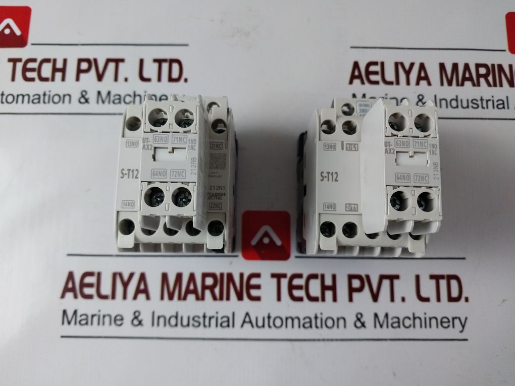 Mitsubishi Electric S-t12 With Ut-ax2 Auxiliary Contactors