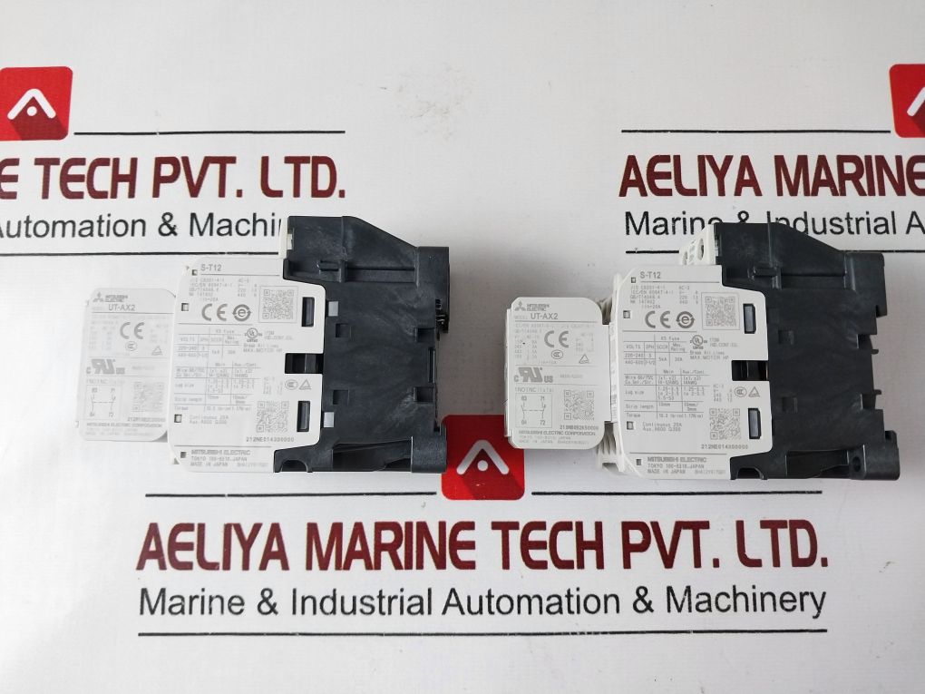 Mitsubishi Electric S-t12 With Ut-ax2 Auxiliary Contactors
