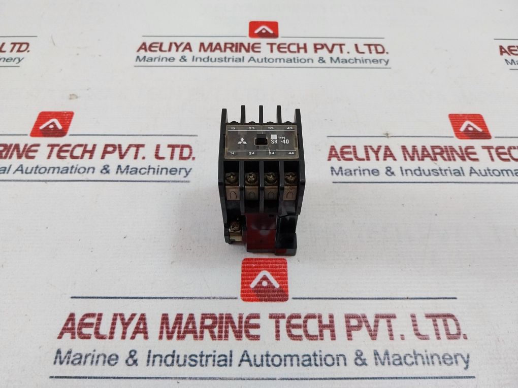 Mitsubishi Electric Sr-40 Contactor Relay 110V 0.8A