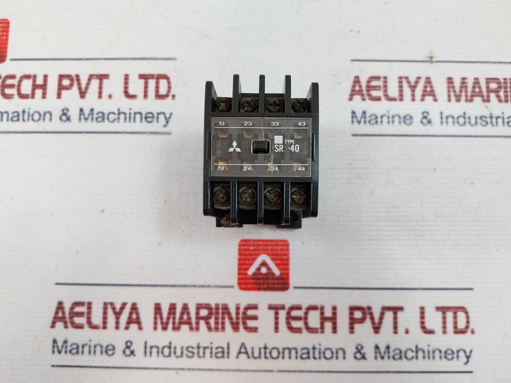 Mitsubishi Electric Sr-40 Contactor Relay 110V 0.8A