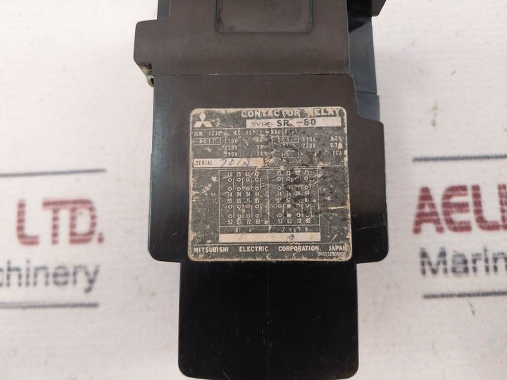 Mitsubishi Electric Sr-80 Contactor Relay