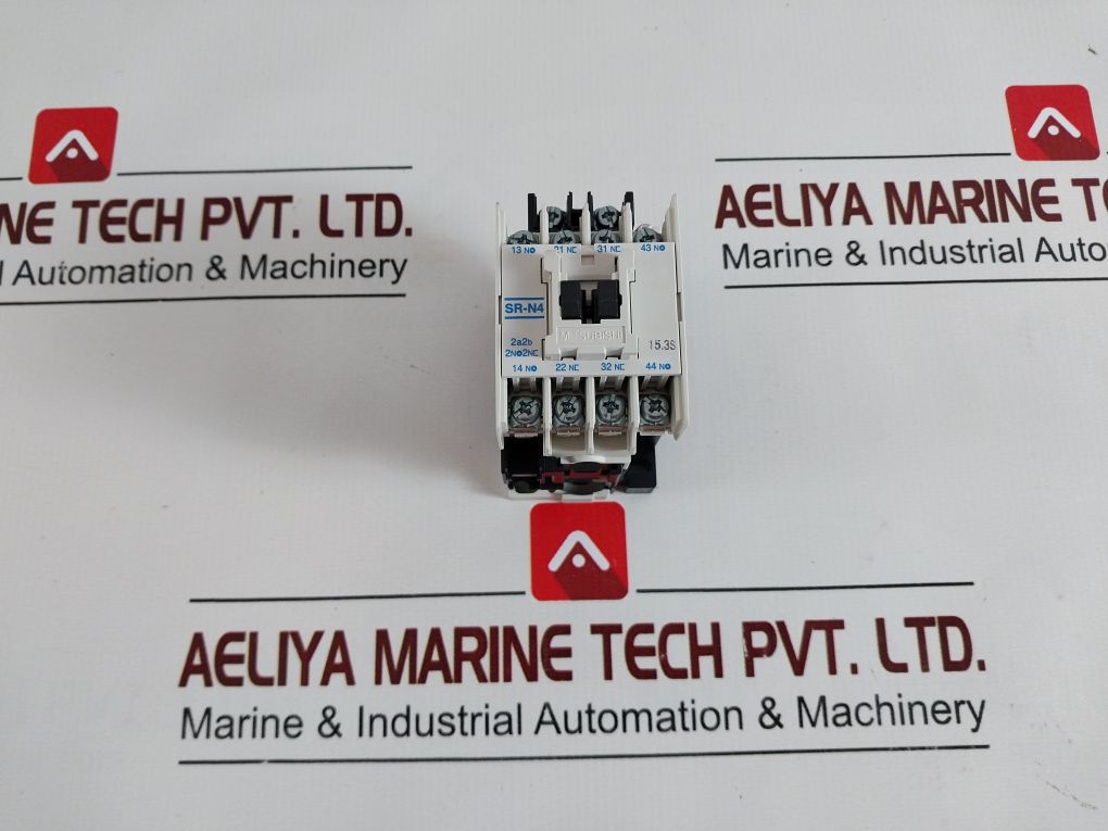 Mitsubishi Electric Sr-n4 Auxiliary Contactor Relay 2A2B