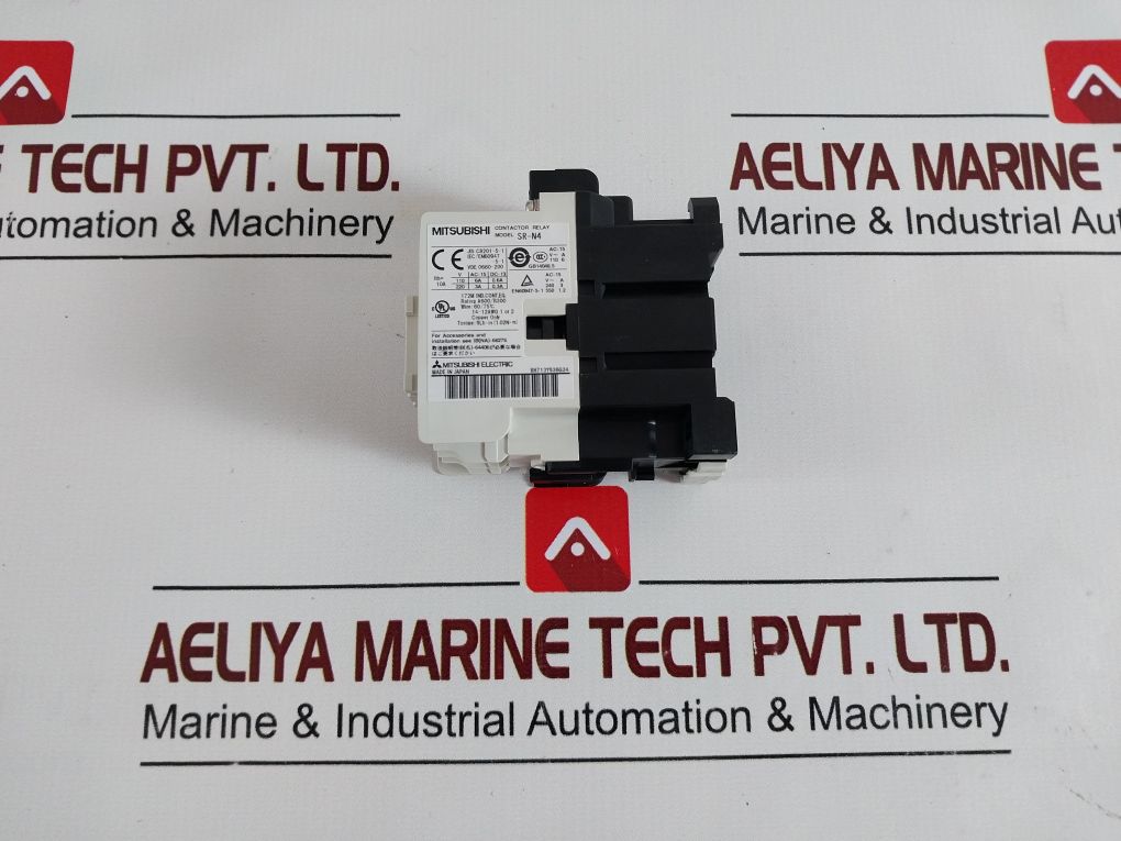 Mitsubishi Electric Sr-n4 Auxiliary Contactor Relay 2A2B