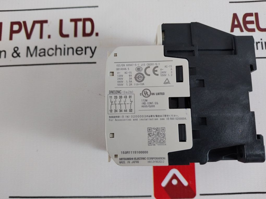 Mitsubishi Electric Sr-t5 Contactor Relay 3A2B