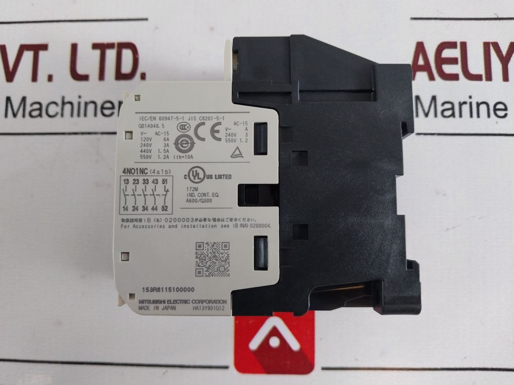 Mitsubishi Electric Sr-t5 Contactor Relay 4No1Nc