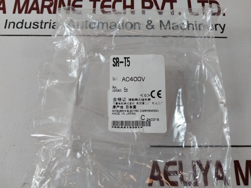 Mitsubishi Electric Sr-t5 Contactor Relay 5No 153R1 380-440V