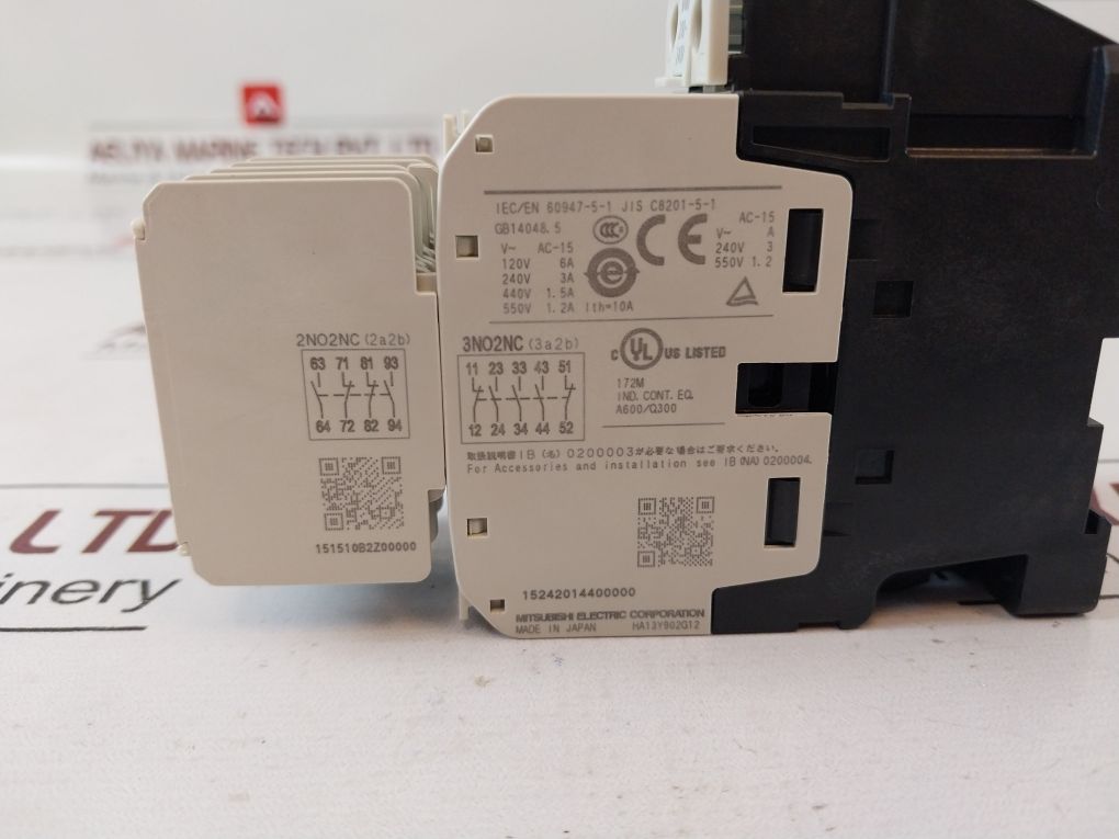 Mitsubishi Electric Sr-t9 Contactor 200-240V